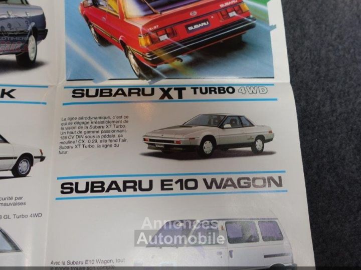 Subaru XT 4WD Turbo K6 - 33