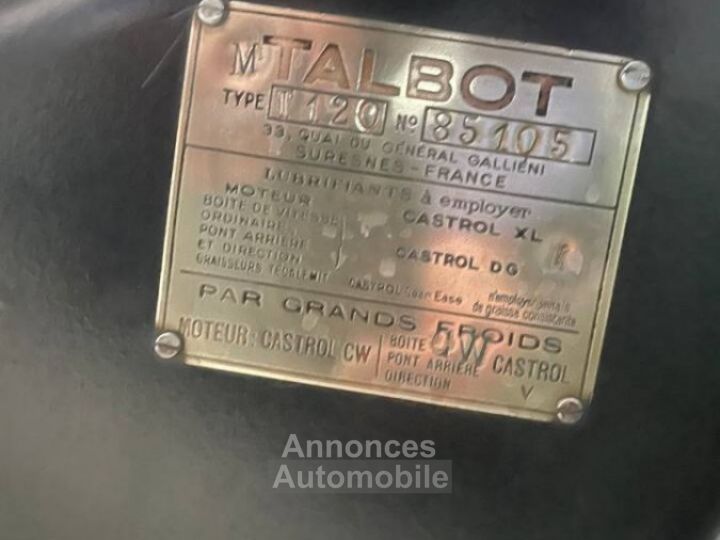 Talbot T120 Baby Sport - 33