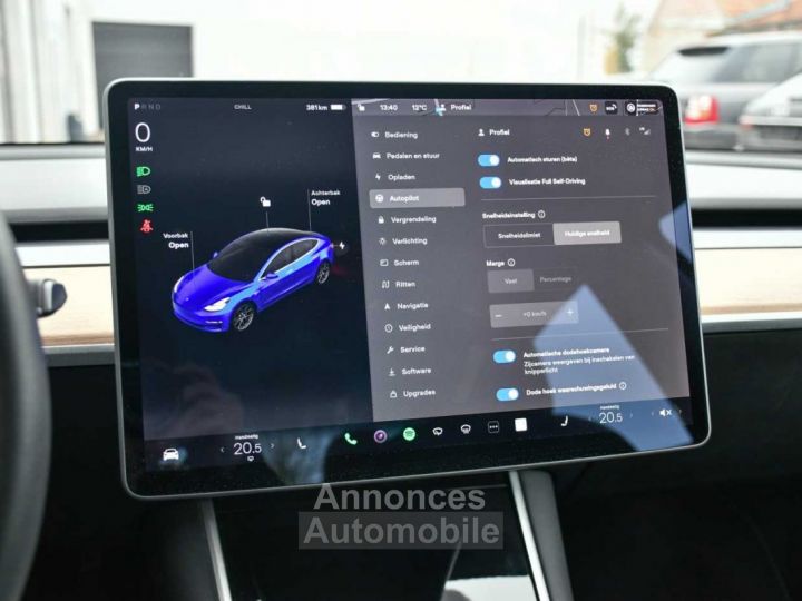 Tesla Model 3 - LONG RANGE DUAL MOTOR - CAMERA - ELEC. SEATS - - 19