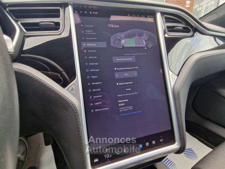 Tesla Model S 75 TVA-BTW-525Ch-AUTOPILOT-CCS ACTIF-HOMELINK 5 - 17