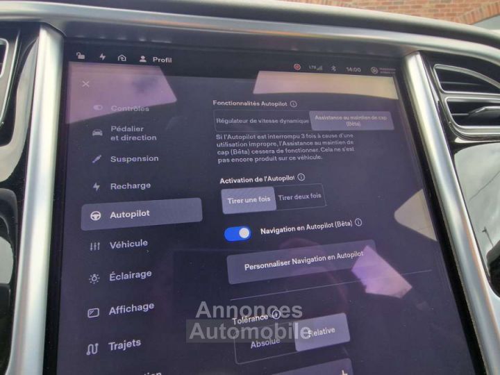 Tesla Model S 75 TVA-BTW-525Ch-AUTOPILOT-CCS ACTIF-HOMELINK 5 - 22