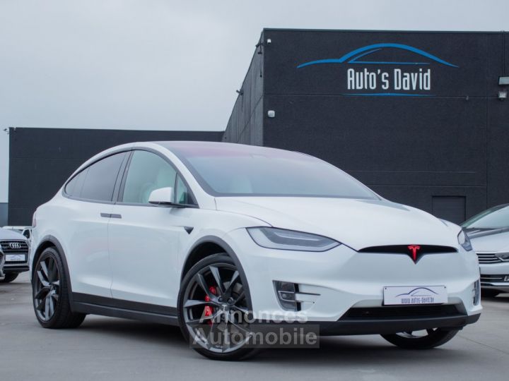 Tesla Model X Performance Ludicrous Mode 795pk FREE SUPERCHARGE 6pl. - 1STE EIGENAAR - BTW WAGEN - TREKHAAK - AUTOPILOT - 1