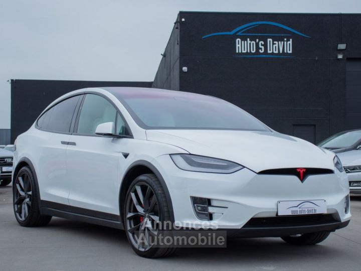 Tesla Model X Performance Ludicrous Mode 795pk FREE SUPERCHARGE 6pl. - 1STE EIGENAAR - BTW WAGEN - TREKHAAK - AUTOPILOT - 7