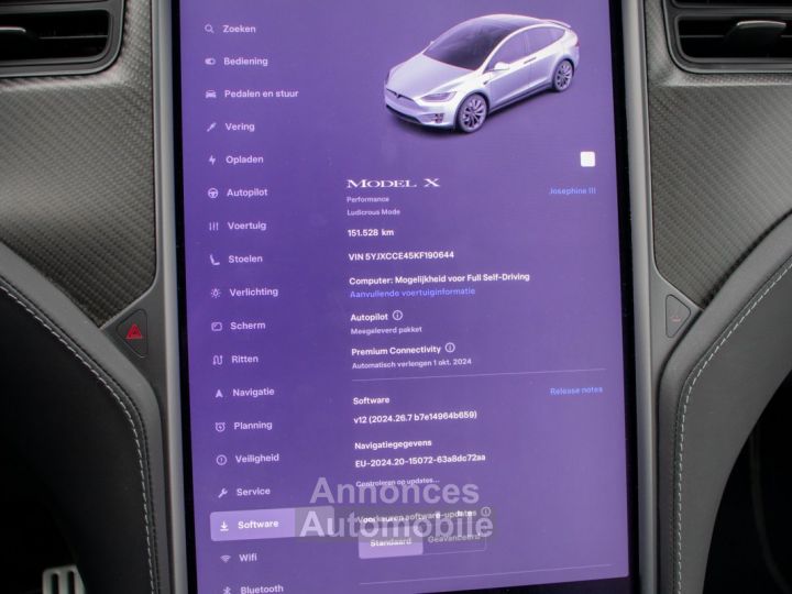 Tesla Model X Performance Ludicrous Mode 795pk FREE SUPERCHARGE 6pl. - 1STE EIGENAAR - BTW WAGEN - TREKHAAK - AUTOPILOT - 48