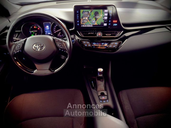 Toyota C-HR 1.8i HYBRID 1ERPRO BOITE AUTO NAVI CLIM CAMERA TVA - 16