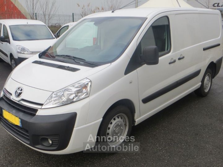 Toyota ProAce d-4 , 2.0 128cv confort 3 places, long L2H1 ,1ere main ,2 portes latérale - 1