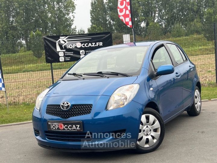 Toyota Yaris 87 VVT-I LES BLEUS 5 PORTES / GARANTIE - 1