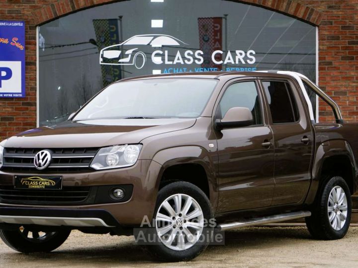 Volkswagen Amarok 2.0 TDi 4MOTION-NAVI-CARNET-CLIM-CRUISE-UTILITAIRE - 1