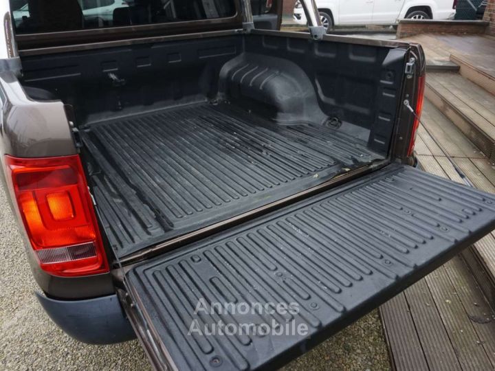 Volkswagen Amarok 2.0 TDi 4MOTION-NAVI-CARNET-CLIM-CRUISE-UTILITAIRE - 22