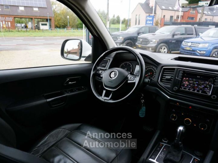 Volkswagen Amarok 3.0 V6 TDi TVA-BTW RECUP-NAVI-CLIMTRONIC-CUIR-EU6B - 14