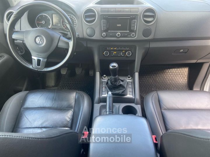 Volkswagen Amarok DOUBLE CABINE 2.0 BiTDI 163 FAP TRENDLINE - 10