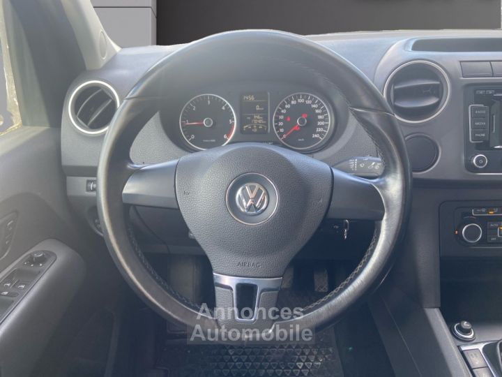 Volkswagen Amarok DOUBLE CABINE 2.0 BiTDI 163 FAP TRENDLINE - 13