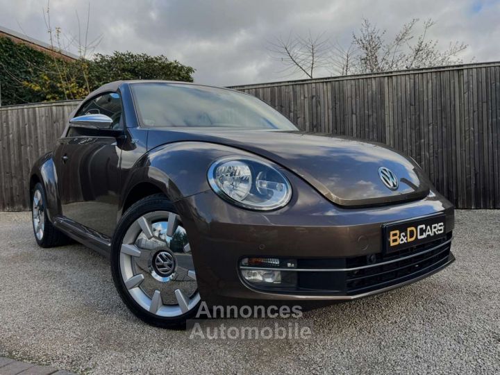 Volkswagen Beetle Cabriolet 2.0 CR TDi 70' LEDER-ZETELVERW.-PDC-18 - 1