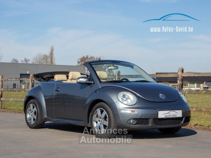 Volkswagen Beetle New Cabrio 2.0i Tiptronic - 1STE EIGENAAR LEDER AIRCO PARKEERSENSOREN - 1