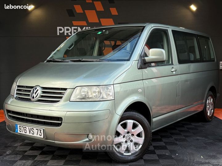 Volkswagen Caravelle 2.5 TDI 130ch 4Motion 4x4 8 Places Attelage Première Main Entretien Complet VW - 1