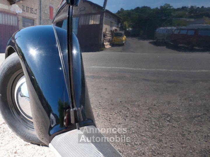 Volkswagen Coccinelle Split de 1950, Finition Export (pare Choc Et Baguette Chromée) - 15