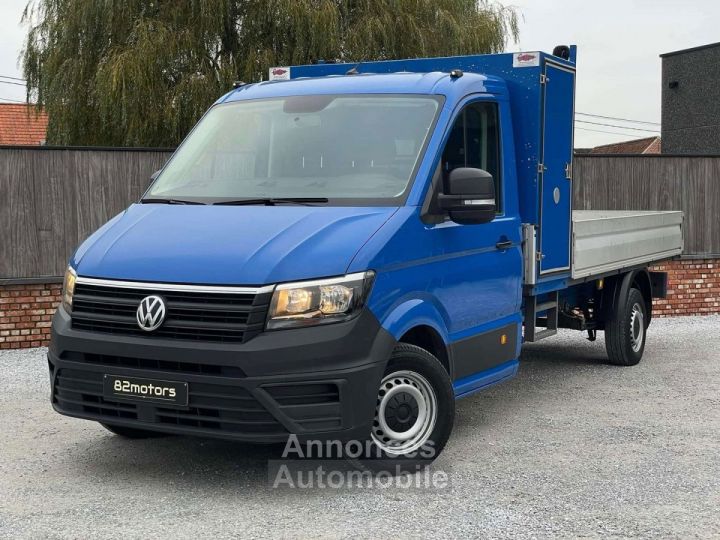 Volkswagen Crafter / open bak / 3.5t sleep / airco / 2020 / euro6d / btw - 1