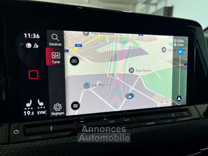Volkswagen Golf 1.5 TSI R-Line 38000KM 2021 GPS DIGITAL LED ETC - 10