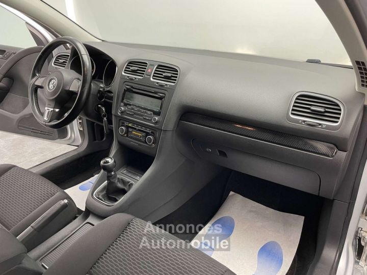 Volkswagen Golf 1.6 CR TDi AIRCO CAPTEUR AV+AR GARANTIE 12 MOIS - 9