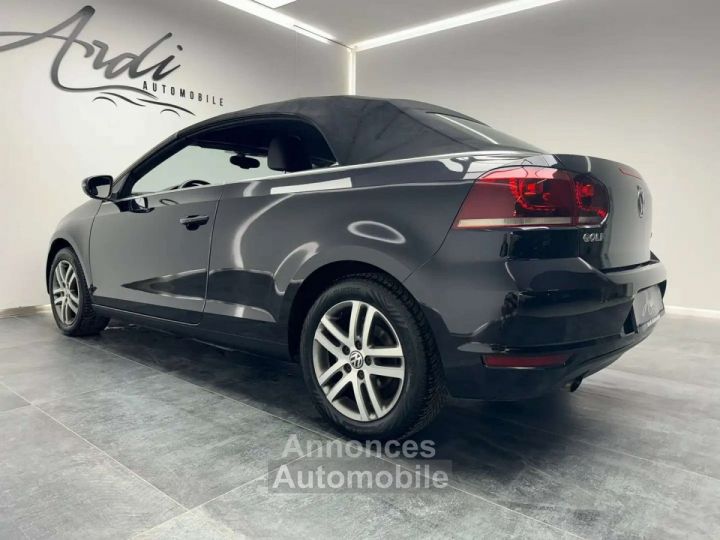 Volkswagen Golf Cabriolet 1.6 TDi SIEGE CHAUFF CUIR 1ER PROPRIO GARANTIE - 13