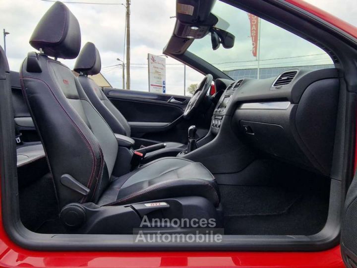 Volkswagen Golf Cabriolet 2.0 GTI CABRIO-211 CV-LED-XENON-CUIR-NAVI-DYNAUDIO - 13