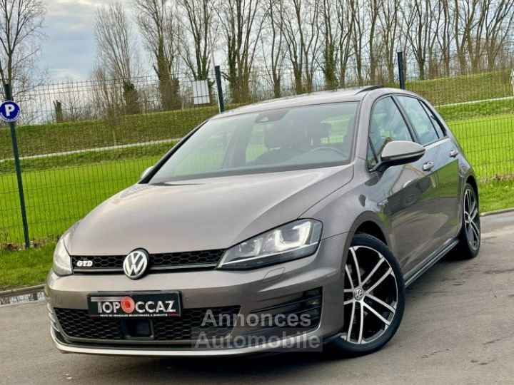 Volkswagen Golf VII GTD 2.0 TDI 184CH DSG6 5P TOIT OUVRANT/ CUIR/ GPS - 1