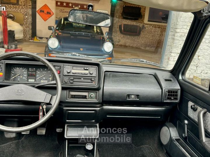 Volkswagen Golf VW 1 Cabriolet 1981 - 4