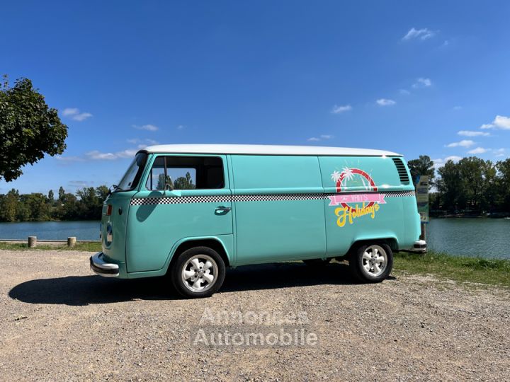 Volkswagen T2 Tôlé Esprit Bus / CTTE Sur La Carte Grise 2 Places / Moteur Type2 1600cc - 1