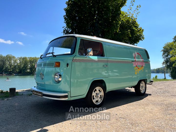 Volkswagen T2 Tôlé Esprit Bus / CTTE Sur La Carte Grise 2 Places / Moteur Type2 1600cc - 18