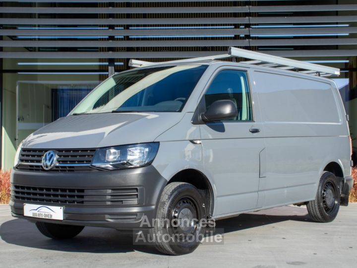 Volkswagen T6 Volkswagen Transporter 2.0 TDI - 3 PLAATSEN - LEDER - AIRCO - CRUISECONTROL - TREKHAAK - DAKREK - EURO 6 - 3