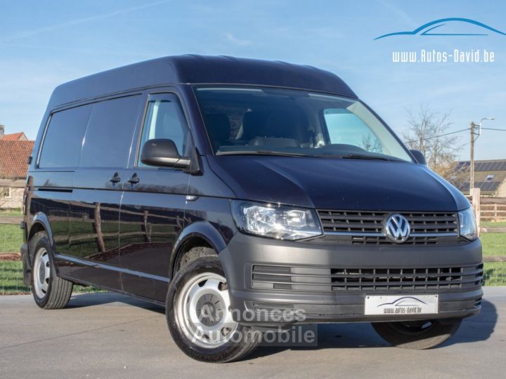 Volkswagen T6 Volkswagen Transporter High Roof 2.0 TDI 204PK - LICHTE VRACHT - 3 PLAATSEN - SENSOREN - AIRCO - TREKHAAK - EURO 6 - 1