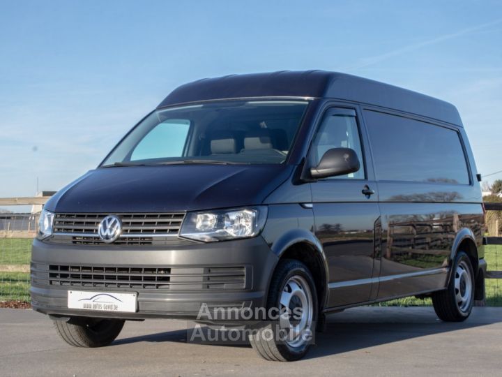 Volkswagen T6 Volkswagen Transporter High Roof 2.0 TDI 204PK - LICHTE VRACHT - 3 PLAATSEN - SENSOREN - AIRCO - TREKHAAK - EURO 6 - 5