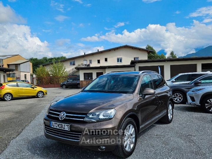 Volkswagen Touareg 4.2 v8 tdi 340 4motion carat edition tiptronic 08-2011 GARANTIE 6 MOIS CUIR TOE GPS - 1