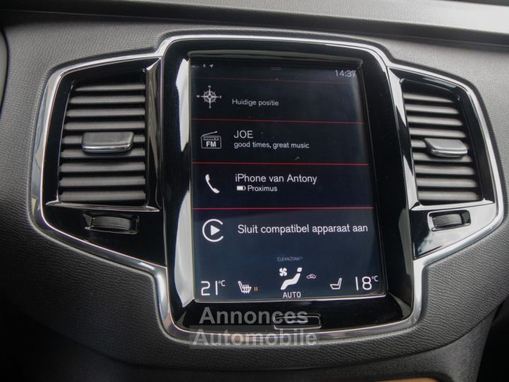 Volvo XC90 T8 Twin Engine Inscription 7 plaatsen Plug-in Hybride - APPLE CARPLAY - PANO DAK - ZETELVENTILATIE - CAMERA - TREKHAAK - 20