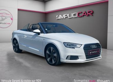 Achat Audi A3 Cabriolet 1.5 TFSI 150 ch S tronic 7 rapports S Line Garantie 12 mois Opteven Occasion