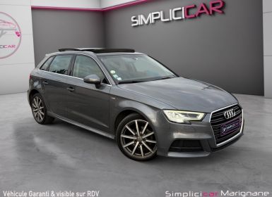 Audi A3 Sportback 2.0 TDI 150 S tronic 6 S-LINE SUIVI COMPLET* TOIT OUVRANT* VIRTUAL COCKPIT* GARANTIE 12 MOIS