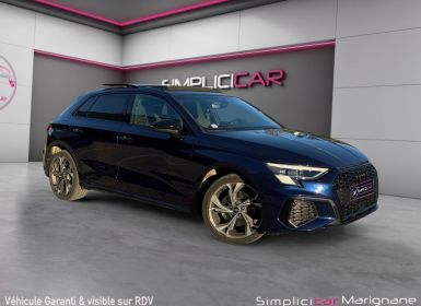 Achat Audi A3 Sportback 40 TFSIe 204 S tronic 6 S Line FULL OPTION CUIR CHAUFFANT MASSANT TOIT OUVRANT MATRIX LED GARANTIE 12 MOIS Occasion