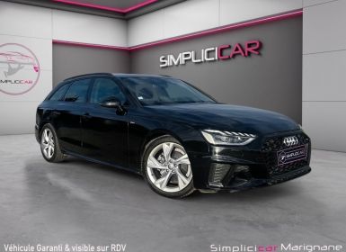 Audi A4 Avant 35 TFSI 150 CH S LINE MATRIX LEDS* PACK SPORT BLACK* CAMERA DE RECUL* CARPLAY* GARANTIE 12 MOIS Occasion