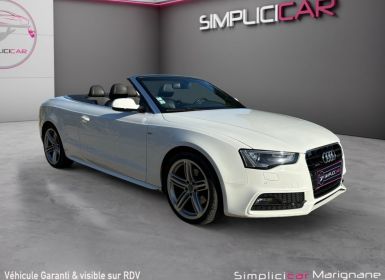 Vente Audi A5 CABRIOLET 2.0 TFSI 225 Quattro S Line S tronic 7 GARANTIE 12 MOIS / SUIVI COMPLET / SIEGES CHAUFFANTS Occasion