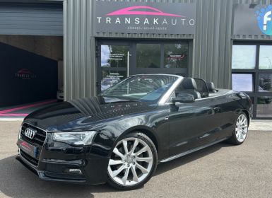 Achat Audi A5 cabriolet 2.0 tfsi 225 quattro s line tronic 7 Occasion