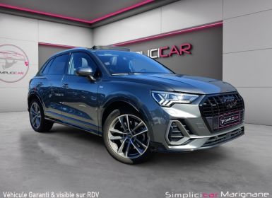 Achat Audi Q3 40 TDI 190ch Stronic 7 Quattro S line/TOIT OUVRANT/CAMERA 360°/BANG OLUFSEN/CARPLAY/GARANTIE 12MOIS Occasion