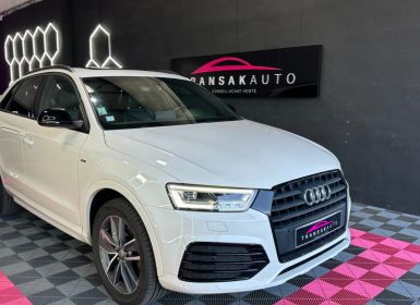 Achat Audi Q3 S line 150 ch 2.0 TDI Full suivi Toit panoramique Jantes en 18 Occasion