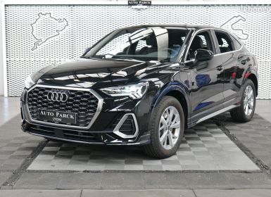 Audi Q3 Sportback NEW HYBRID 45TFSI e 245 S LINE 1° MAIN FRANCAIS TVA RECUPERABLE GPS 16-9 XENON CAMERA DE RECUL VOLANT MEPLAT HAYON ELECTRIQUE CHARGEUR INDUCTION JA18 