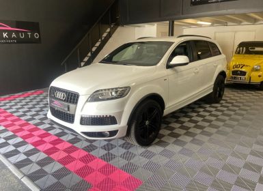 Achat Audi Q7 3.0 V6 TDI 245 DPF Quattro S Line Tiptronic A 7 pl Occasion