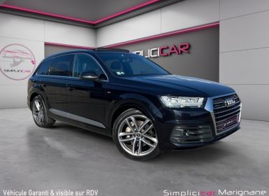 Vente Audi Q7 3.0 V6 TDI 272CH Tiptronic 8 Quattro S line 7 PLACES TOIT PANO OUVRANT SIÈEGES ÉLÉC HAYON ELEC GARANTIE Occasion