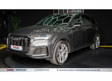 Achat Audi Q7 Quattro 3.0 V6 380 55 TFSIe - BVA Tiptronic  S line - TVA apparente - LOA Occasion