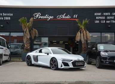 Audi R8 620 CV V10 Performance LOA 1 299 Euros Par mois Sièges Recaro Carbon Interieur et Moteur Gris Suzuka Co2 Payé Occasion