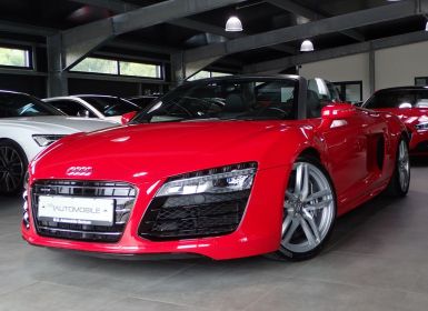 Achat Audi R8 Spyder V10 525ch S tronic Caméra MAGNETICRIDE freins céramique B&O deuxième main Garantie 12 mois Suivi complet Occasion