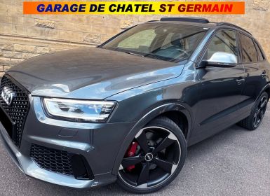 Audi RS Q3 2.5 TFSI 310 ch Quattro S Tronic 7 Full equipé  Cuir Nappa Fin Toit ouvrant Pano Jantes Rotor 20 Audio Bose Xénons- Carnet entretien Exclusif Garantie