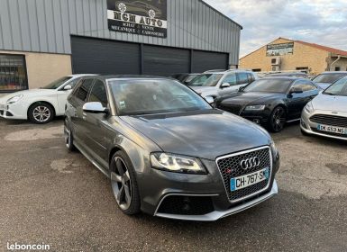 Audi RS3 2.5 tfsi 340 ch quattro son bose sieges electrique cuir carnet complet